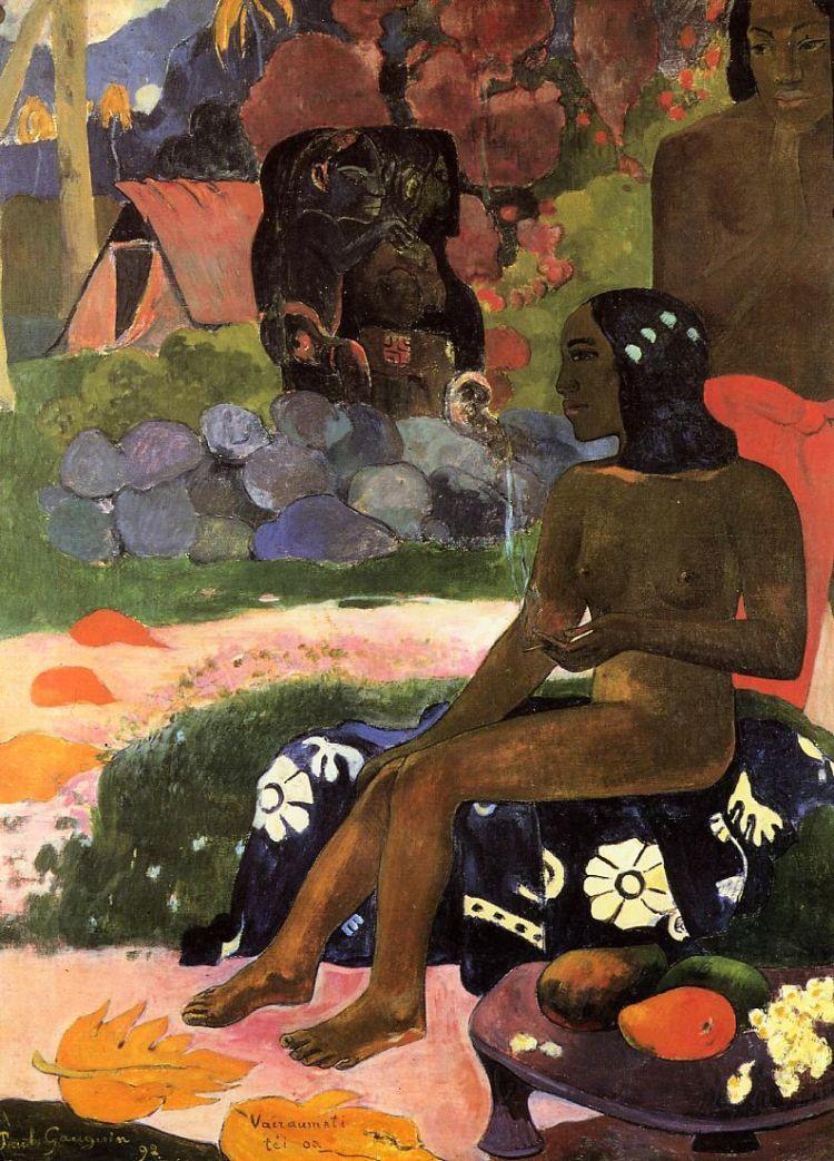 Paul Gauguin Her Name is Viaraumati